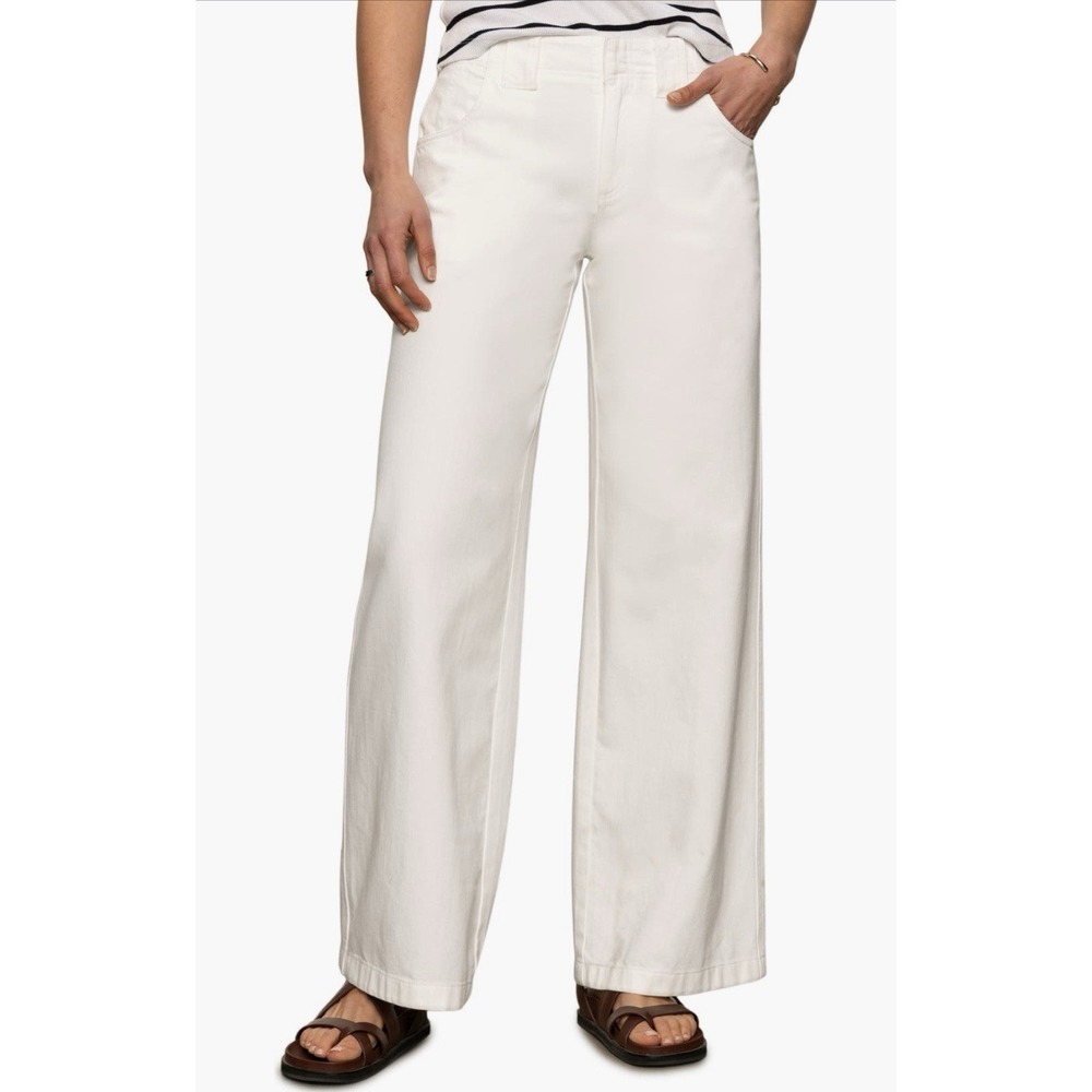 SANCTUARY Arden High Waist Wide 32 Ankle Jean White NWT Wide $139‎ Stunning
